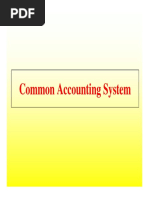 Common Accounting System