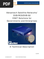 Advantech DVB-RCS VSAT Technical Description Q2, 2007