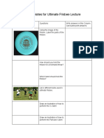 Guided Notes For Ultimate Frisbee Lecture