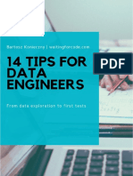 14 Tips Data Engineers