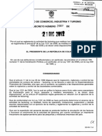 Decreto 2669 Del 21 de Diciembre de 2012 PDF