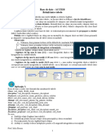 Relatii Intre Tabele Access Suport de Curs