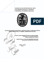 253T20150207 - Estudio Geologico Geotecnico y Geofisico para La Construccion de Puente Sicuani PDF