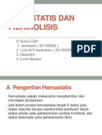 Hemostatis Dan Fibrinolisis