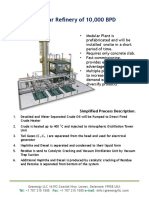 Modular Refinery 10000 Offer PDF