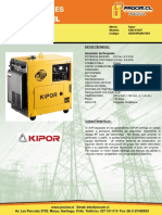 GENERADOR ELECTRICO KIPOR KDE-6700T 5000 WATTS 220 V-0