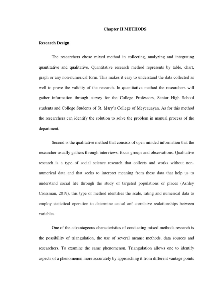 Mixed Methods Research Design | PDF | Qualitative Research | Software ...