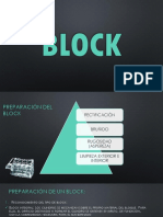 Preparación y rectificación de bloques motores