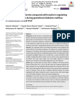 Metformin in DM Gestational