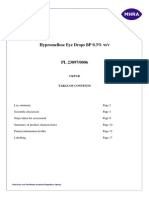 Hypromellose DS MHRA2009