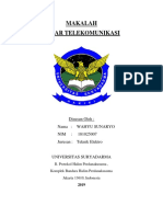 Makalah Dasar Telekomunikasi