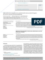 Aplicación de La Ecografía en La Cateterización Venosa Central Lugares y Técnicas Del Procedimiento.