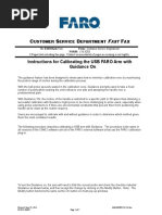 Calibrating the FARO Arm with Guidance On.doc