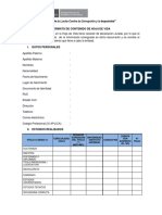 Formato de Contenido de Hoja de Vida - 2019 PDF