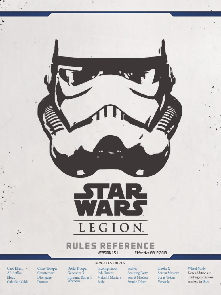 SWL Rules Reference 151 Eng-Compressed PDF | PDF | Star Wars | Works