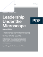 White Paper Leadership Under The Microscope