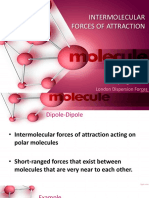 Intermolecular Forces: Dipole-Dipole, Hydrogen Bonds & London Forces