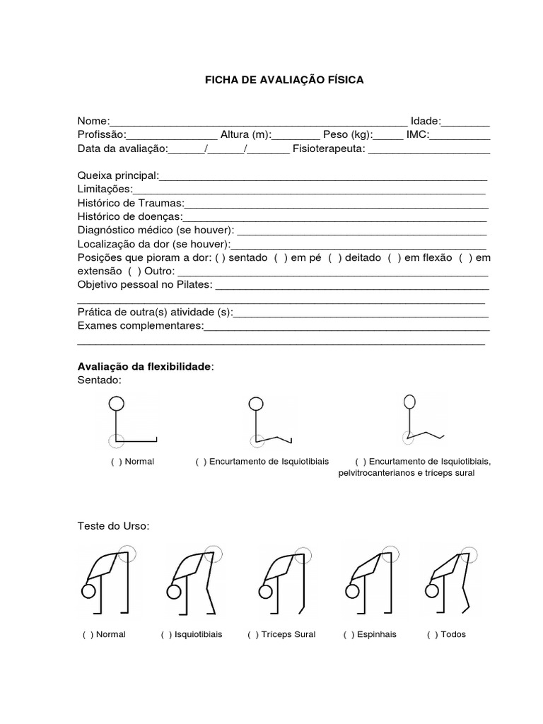 7 ideias de Fisioterapia  avaliação postural, fisioterapia, ficha