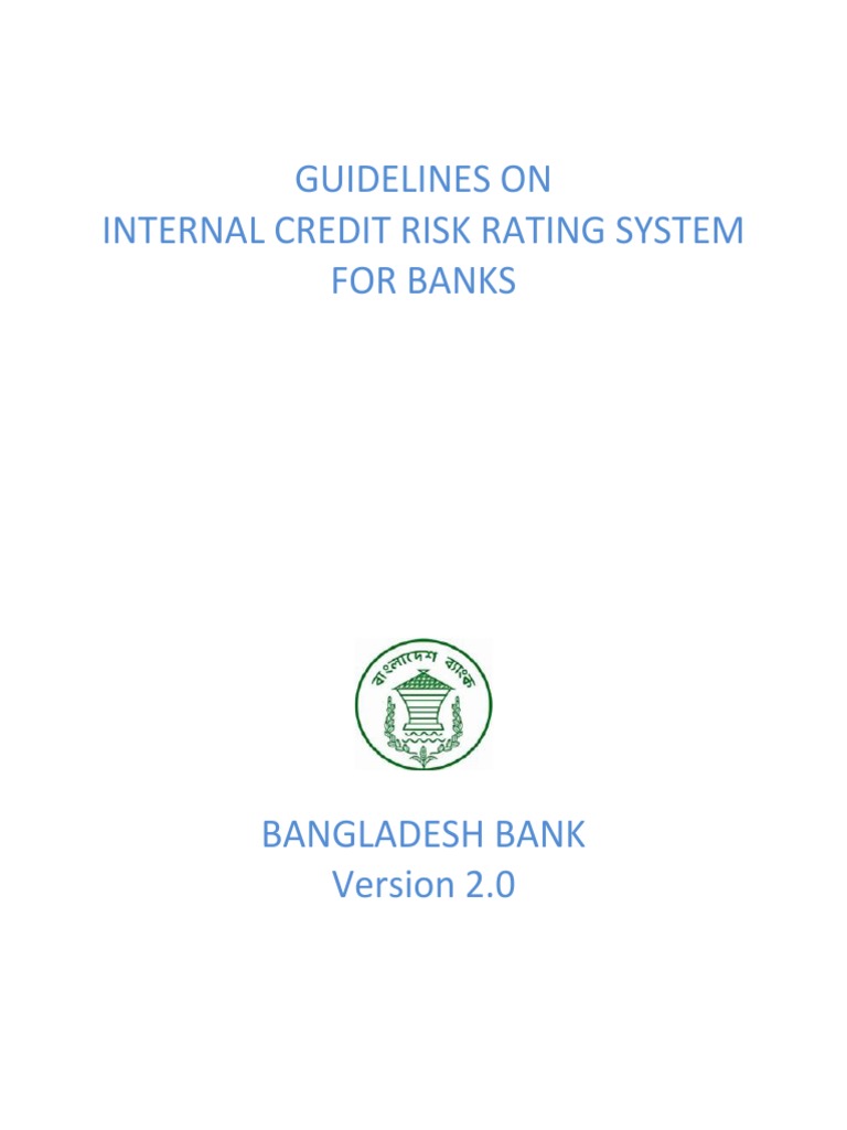 ICRRS Guidelines for Banks in Bangladesh | PDF | Credit Risk | Credit ...