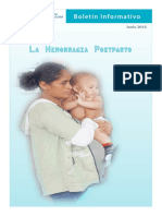 Boletin Informativo sobre hemorragias maternas