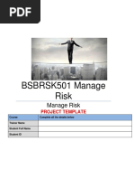 BSBRSK501 A1 - Project TEMPLATE - June18 - 8