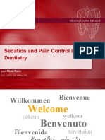 Seadtion and Pain Control in Dentistry