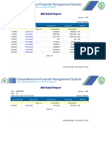 Bills Detail District, Treasury & DDO