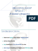Obstructive Sleep Disorder