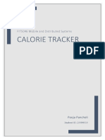 Calorie Tracker Android Application Report