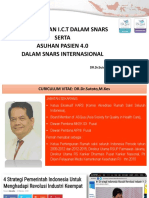 Dr. Sutoto - PERAN I.C.T DALAM SNARS SERTA ASUHAN PASIEN 4.0