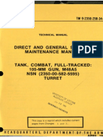 TM 9-2350-258-34-1 Tank, Combat, Full Tracked 105-mm Gun M48A5 Turret 1978