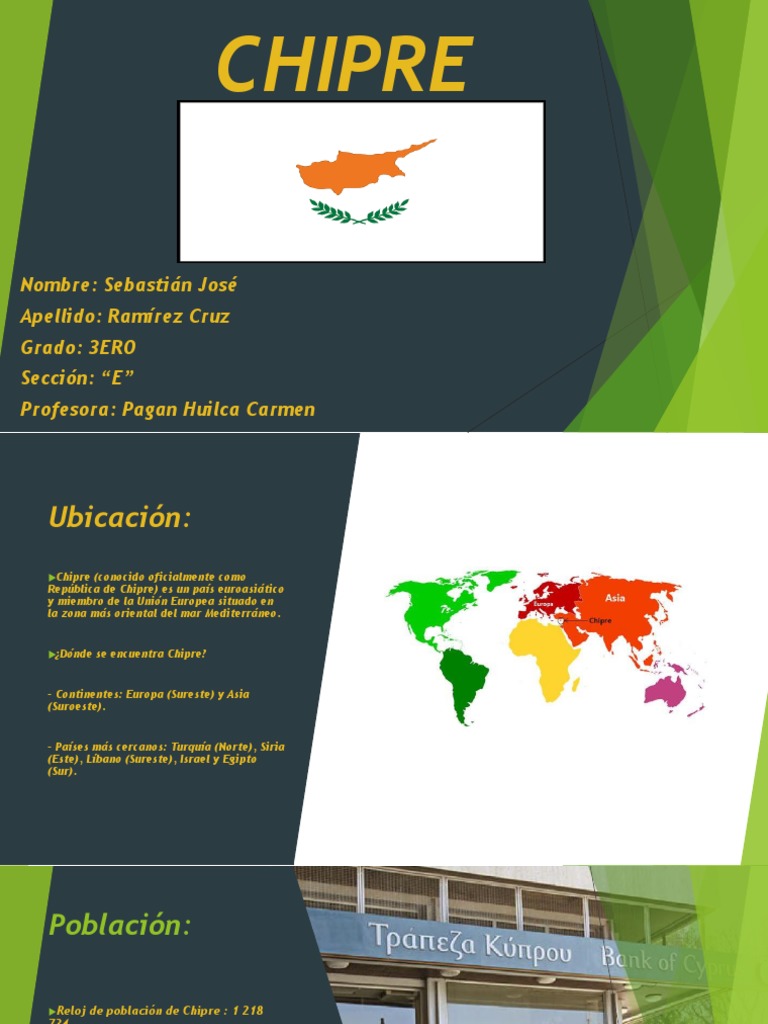 Chipre Pertenece A La Union Europea Chipre - Geografia | PDF | Chipre | pavo