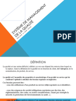 Système DE Management DE LA Qualité PDF