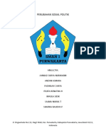 Perubahan Sosial Politik