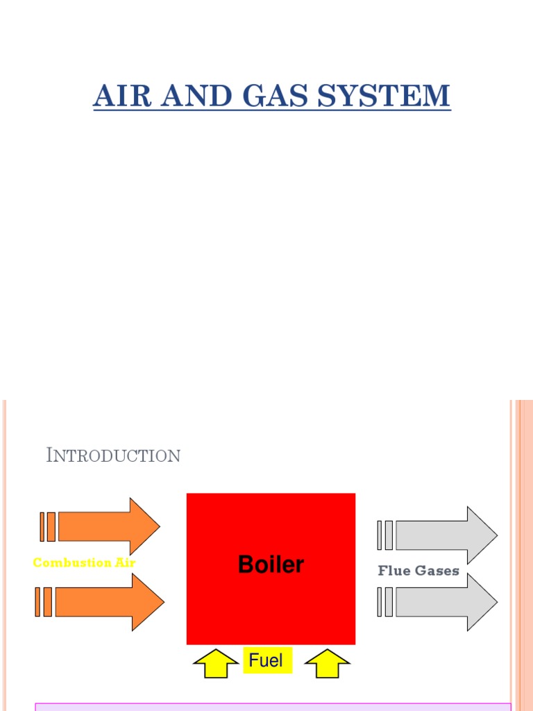 Air & Gas System PDF Boiler Duct (Flow)