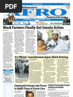 Baltimore Afro-American Newspaper, November 27, 2010