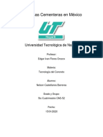 Empresas Cementeras en México