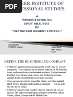 Swot analysis for block industry picture