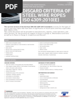 Sheave Groove Wear and Inspection Guide | PDF | Wear | Wire