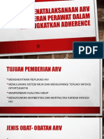 Askep Penatalaksanaan ARV Dan Peran Perawat