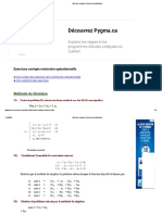 Exercices Corrigés Recherche Opérationnelle