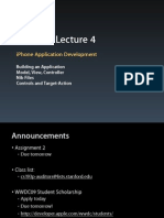 Cs193P - Lecture 4: Iphone Application Development
