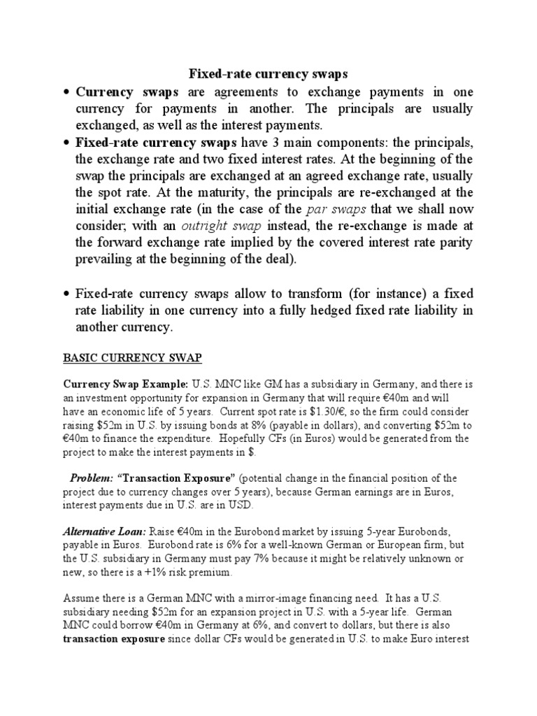 What Are Currency Swaps? Unlocking Global Trade and Financial Agility