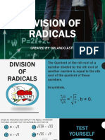Division of Radicals