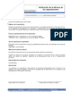 LEA-RPG-7.01 05 Rev 2 Verificacion de La Eficacia de Las Capacitaciones Digestores