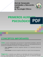 Primeros Auxilios Psicológicos