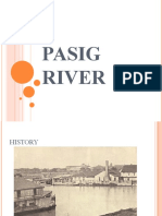 Pasig River History and Pollution Over Time