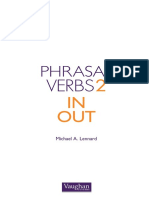 MUESTRA VAUGHAN - Phrasal Verbs 2 In - Out
