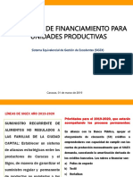 Propuesta de Modelo de Financiamiento Productores