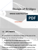 Design of Bridges: Types of Bridge Substructures